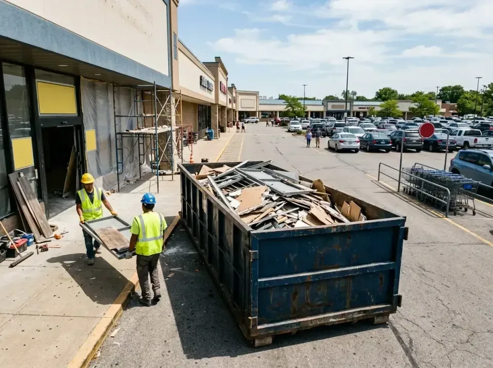 retail-store-renovation-debris-003 — frequently asked questions, Roll-off Dumpster Rentals in Gibson, AR